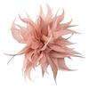 Cloth Feather Flower Brooch Decorative Clothing Pin Suit Lapel Shawl Scarf Badge Women Wedding Party Accessories