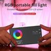 RGB Video Light with Clip, Full Color Camera Fill Light, Portable LED Camera Light for Photography & Live Streaming