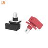 High Current 150-250A Square Terminal Block with Protective Cover and Bolt Connector