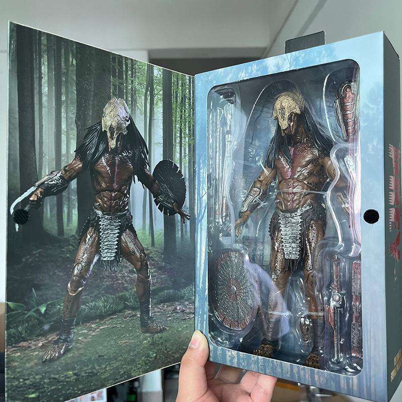 NECA Prey Ultimate Feral Predator 7-дюймовая фигурка Маска Deluxe Ultimate Фигурка Существа-Собаки Коллекционная Модель Игрушки