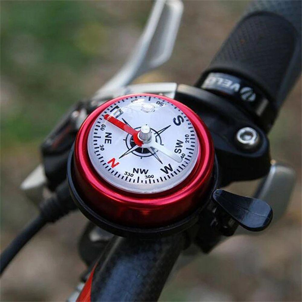 Ring Bell Mountain Bike Decoration Bike Compass Cycling Bike Horn Handlebar Compass Bicycle Bell