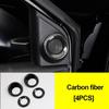 Carbon Fiber Style Car Front Rear Door Pillar Stereo Speaker Frame Cover Trim For Honda CR-V CRV 2017 2018    2022