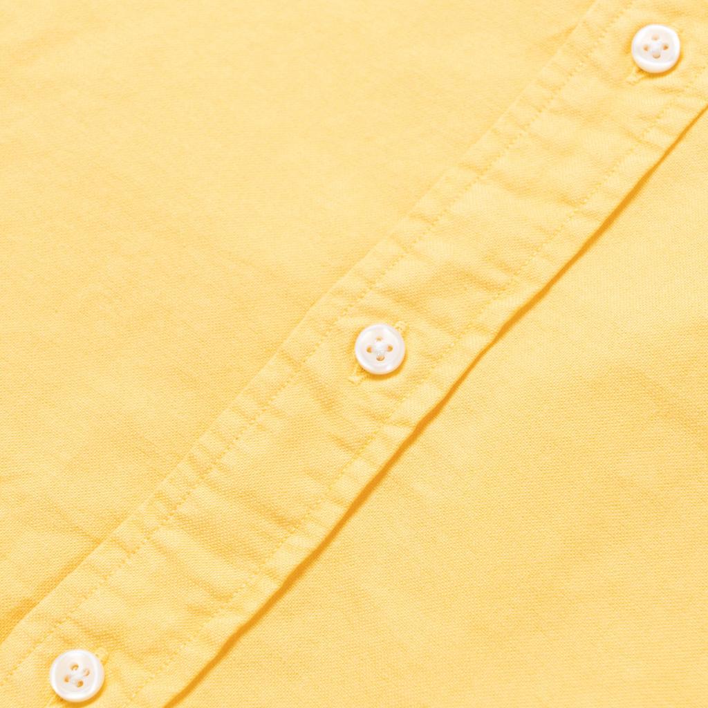 Рубашка с длинным рукавом и застежкой на пуговицы с логотипом Polo Ralph Lauren, мужская, желтая MNPOWOV16823333-700