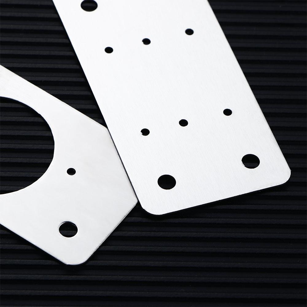 with Screws Window Repair for Door,Furniture Stainless Steel Hardware Tools Cabinet Hinges Home Improvement Hinge Repair Plate