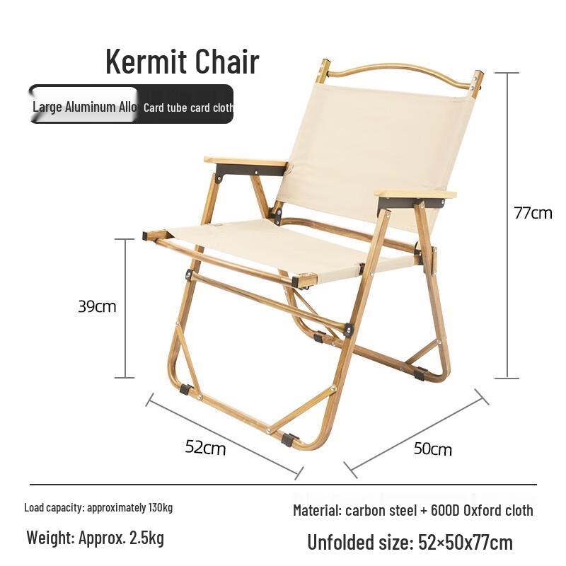 Portable Aluminum Folding Camping Chair