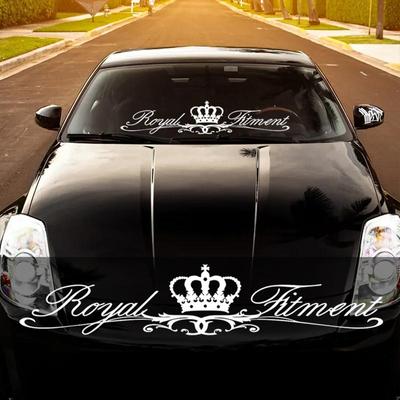 CS40081 # Royal Fitment наклейка на автомобиль виниловая наклейка водонепроницаемое украшение для заднего окна автомобиля наклейки