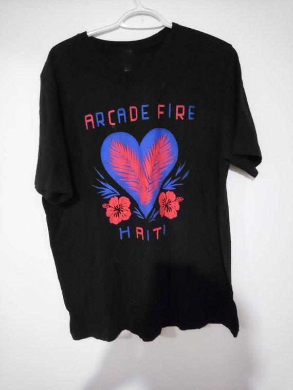 Rare Arcade Fire Band Christmas Shirt Short Sleeve Men All Size Shirt 1CM310 Unisex T-Shirt