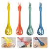 Яичный венчик для еды 3-в-1 многофункциональные кухонные щипцы для приготовления пищи смешивания и