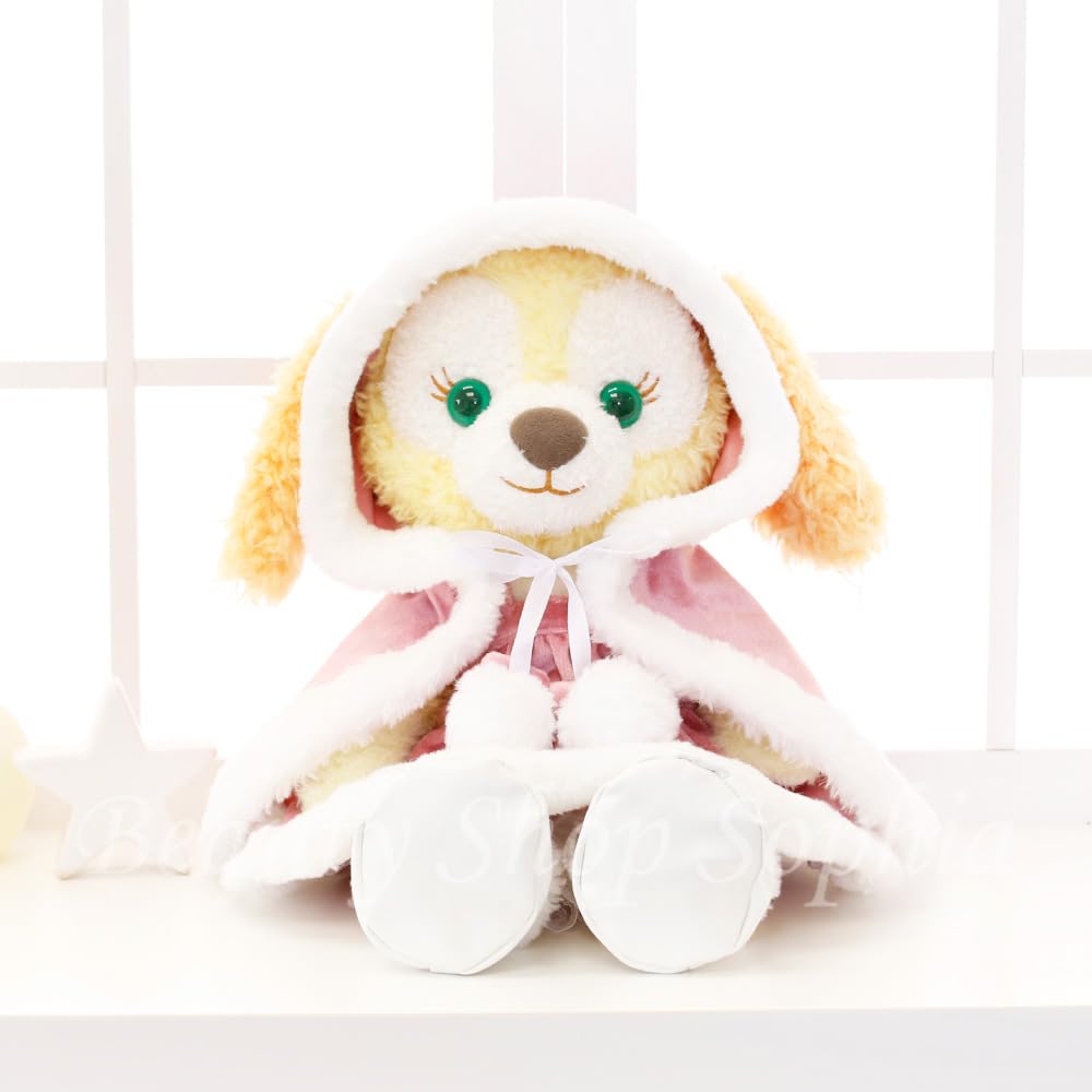 Pink Cape Costume for Cookie Ann Costume Clothes Single Plush Toy Sold Separately [Original Handmade] Clothes for Small Plush Toys Christmas Santa