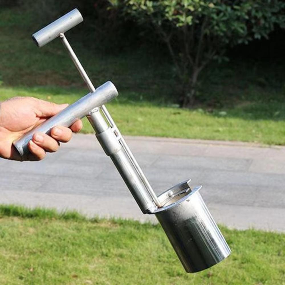 Handheld Planting Tool Durable Bulb Planter Tool Turf Insertion Tool Soil Sampler Gardening