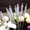 Delicate 10pcs Nylon Straw Cleaners Cleaning Brush Drinking Pipe Cleaners Stainless Steel Glass Clean Brushes