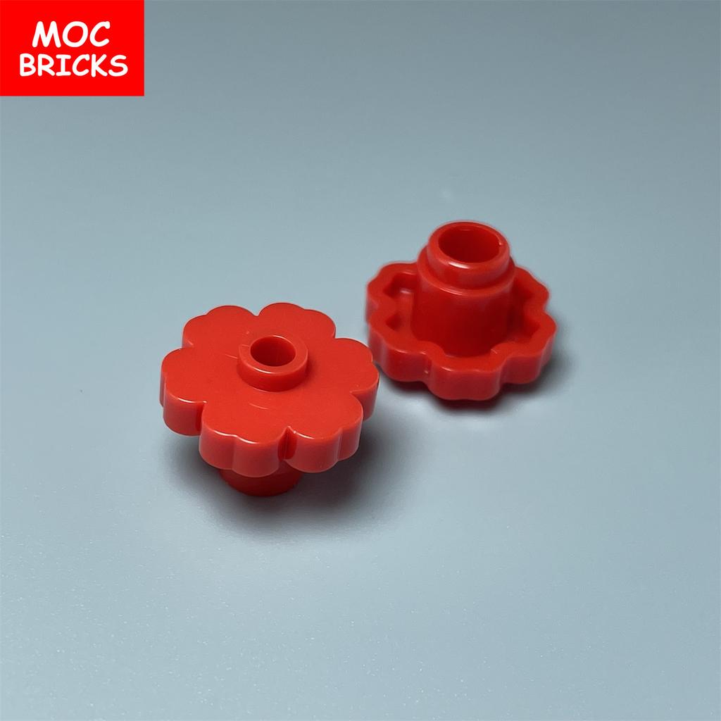 Нетоксичные Moc Кирпичи Растение Цветок 2x2 Скругленные Совместимые Собираемые Частицы 98262 Строительные Блоки Детали История Массовая Модель Игрушки