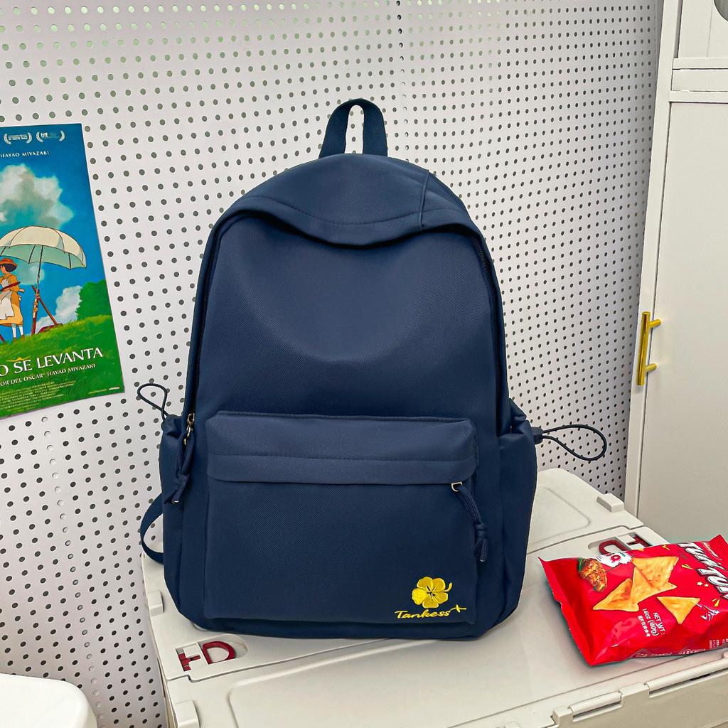 Schoolbag School Bag Junior High School Student College Student High School Student Backpack College Student Leisure Travel Bag Leisure Computer