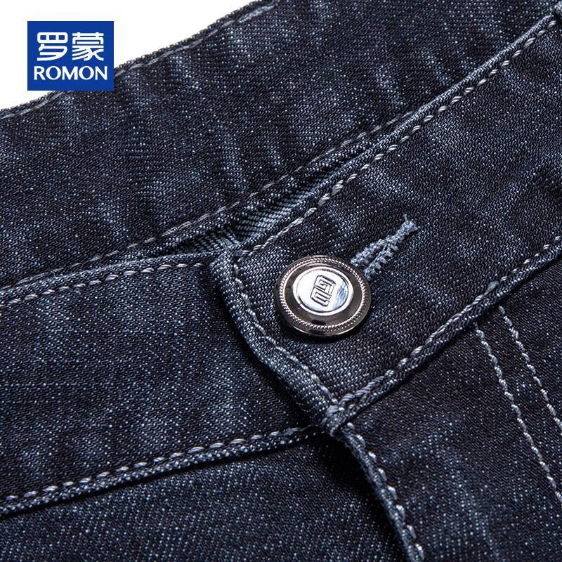 ROMON Мужские джинсы из плотного денима прямого кроя