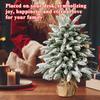 Artificial Christmas Tree Desktop Small Tree Pe Christmas Decoration Christmas Tree Ornaments Small Christmas Tree