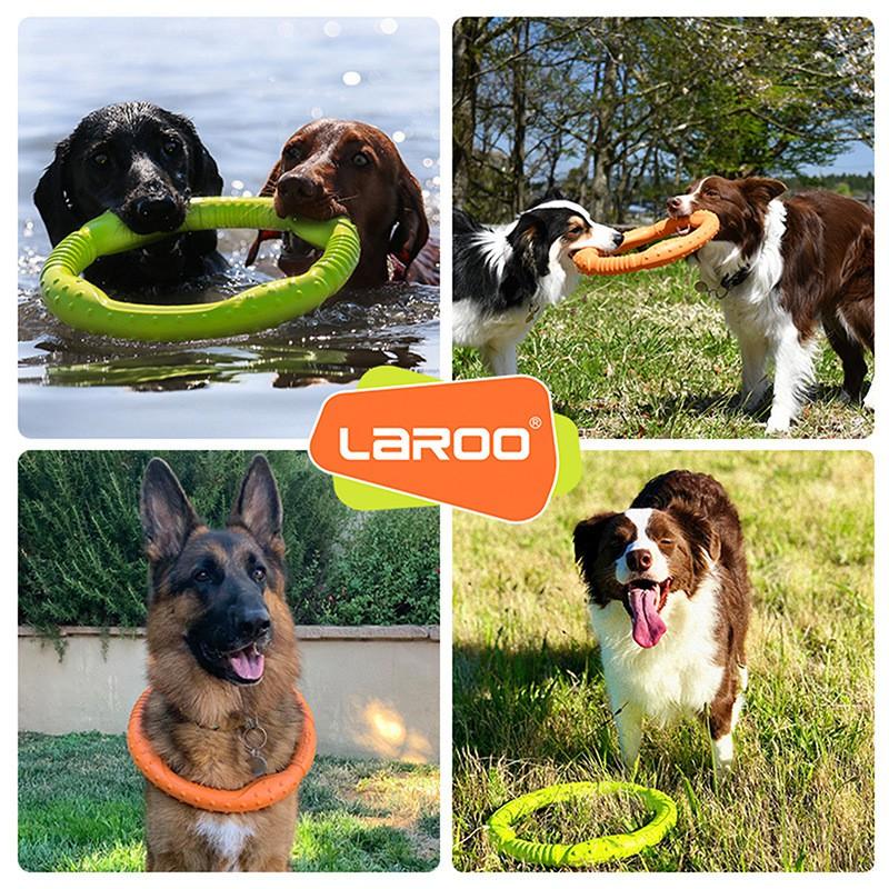 Durable Rubber Fitness Ring Dog Toy Medium Dogs - Floating Chew Teeth Cleaning Mental Stimulation