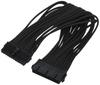 SilverStone PSU Universal Extension Sleeved Modular Cable SST-PP07-MBB (Black)