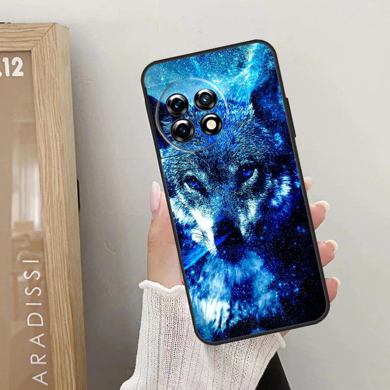 Чехол Animal Wolf Galaxy для OnePlus 12R 12 11 9 10 Pro 10R 10T OnePlus Nord 3 2T N10 N20 CE 2 Lite CE4