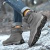 TUINANLE Women Winter Boots Men Warm Snow Boots Plush Ankle Boots for Men Women Cotton Shoes