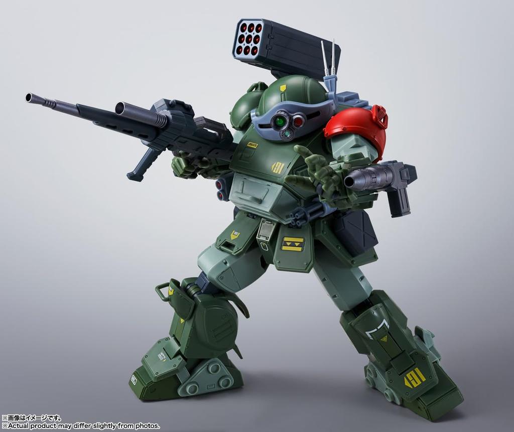 TAMASHII NATIONS R Бронированный солдат Votoms Scope Dog Red Shoulder Custom 165 мм окрашенная подвижная фигурка HI-METAL приблизительно. ПВХ, АБС, литье под давлением
