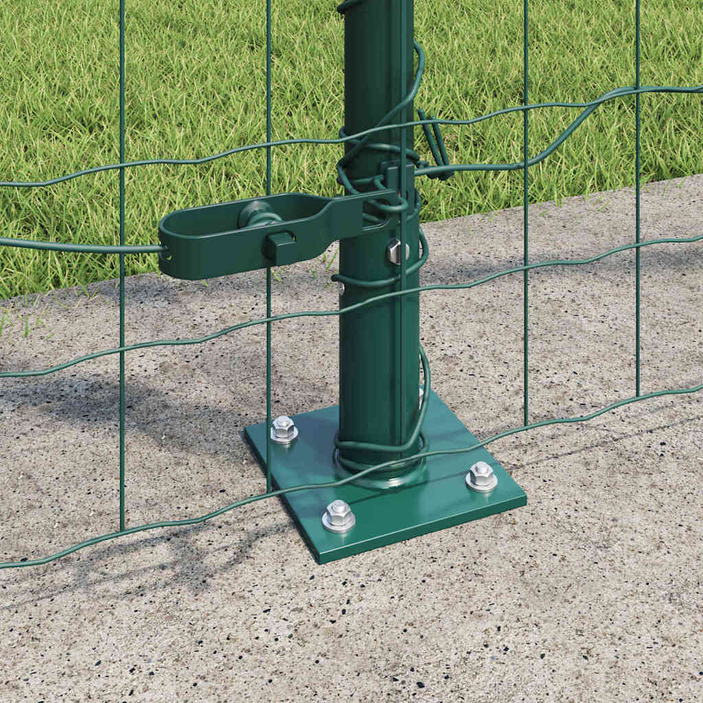 Welded Wire Fence with Concrete Foundation 10 x 1.4 m (W x H)