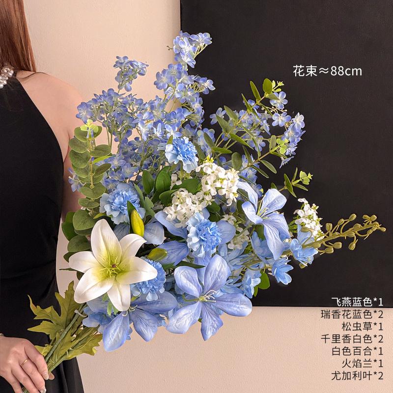 Французские Роскошные Искусственные Цветы Искусственные Имитированные Букеты Цветов Высококлассные Реалистичные Реквизиты для Фотографии День Матери Свадебный Декор