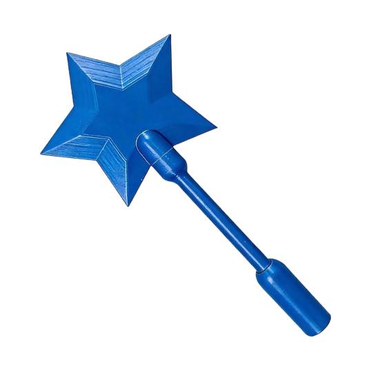 14-Inch 3D Printed Tap to Pay Star Wand Contactless Payment Universal NFC Credit Card Holder Plastic Star Shape Wand Toy
