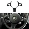 Car Steering Wheel Trim Carbon Fiber Sticker For Alfa Romeo 159 939 Brera Spider 2005 2006 2007 2008 2009 2010 2011