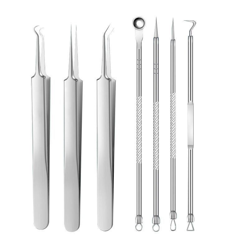 Acne & Blackhead Removal Beauty Set - Special Fine Needle and Clip