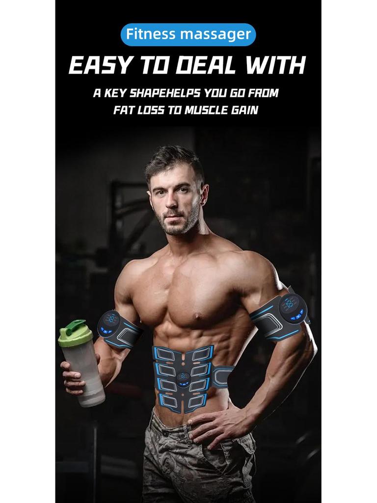 Умный EMS Тренажер для похудения живота и ног