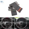 Car Steering Wheel Cover Leather Trim Red Line Red Strip For BMW M Sport 3 5 Series E46 330i 330Ci E39 525i 530i M3 E46 M5