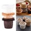 30Pcs High Paper Cup Temperature Resistant Cake Case Muffin Baking Wrap Liners