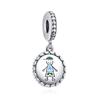 New 925 Silver Chef Cap Teacher Stethoscope Pendant Bead Charm Bracelet Necklace Jewelry Accessories