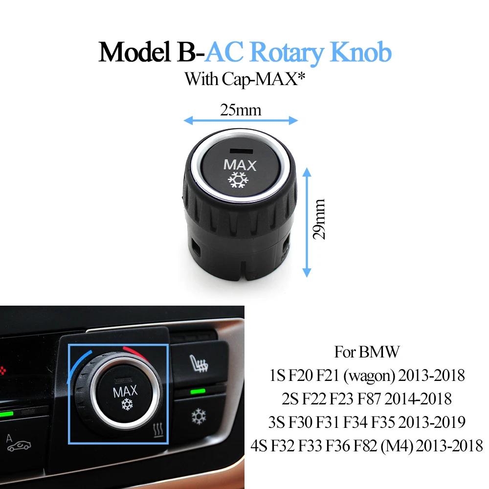For BMW 1 2 3 4 M4 Series F20 F21 F22 F23 F87 F30 F31 F34 F32 F33 F36 F82 Audio Radio Knob Volume Button AC Control Switch Cover