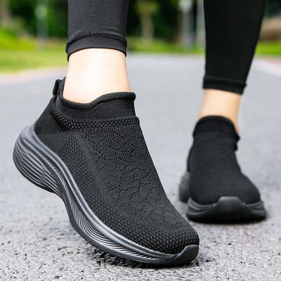 Большой размер 41 Легкие летние женские кроссовки Дышащие кроссовки для бега и занятий спортом на открытом воздухе Удобные носки Спортивная обувь