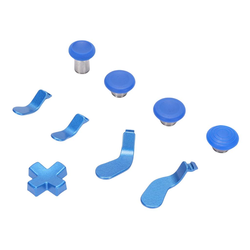 Metal Thumbsticks Replacement for Elite Controller Series 2 Core Includes 4 Joysticks 4 Paddles 1 Standard D Pads Blue