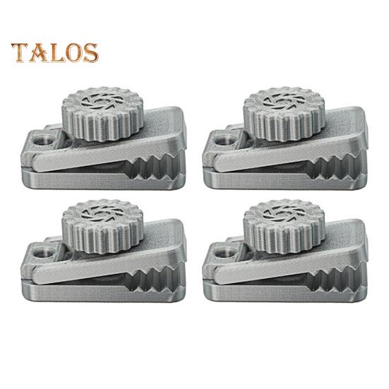 1/2/3/4 шт. Зажим для походной веревки, зажим для брезента, прочный замок, держатель для крепления палатки, навес, тент, зажим для крышки