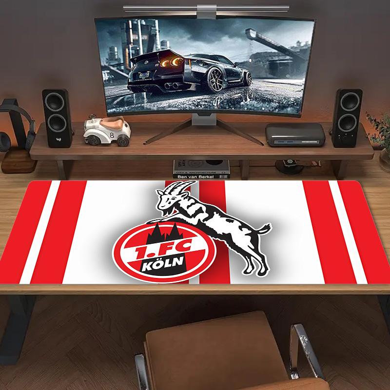 1. FC Köln Печать Подушка Нескользящий Ноутбук Планшет Большой Коврик для Мыши XXL Коврик Мини-ПК Игровой Коврик С Заблокированным Краем