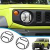 Кожухи для ламп для Suzuki Jimny JB64 JB74 2022 2023, передние фары автомобиля, крышка лампы, железный внешний вид