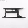 ABS Carbon Fiber Car Center Console Water Cup Holder Decoration Cover Trim Sticker Accessories For Ford Focus MK4  - 2025