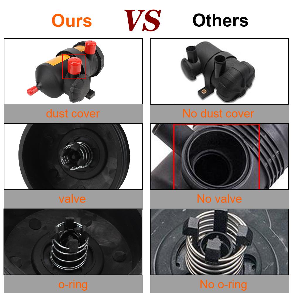 Автомобильный масляный сепаратор, топливный фильтр, турбодетали двигателя, автомобильные аксессуары, внедорожник, 4x4, универсальный OEM 612630060015