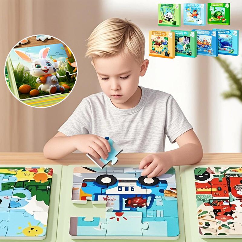 Магнитная головоломка для детей 3-6 лет Малыш Образовательные игрушки Дети Монтессори Малыш DIY
