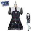 Косплей-платье Фрэнки Штейн из Monster High из мягкого нейлонового материала для аниме-ролевых игр