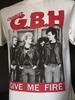 Ремейк GBH Give Me Fire Панк-рок короткий рукав классическая белая футболка S5XL Унисекс Футболка
