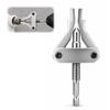 Hex Shank Pipe Extractor Tool 4 Points Broken Bolt Remover Broken Thread Puller  Electric Drill Use