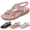Fashion Crystal Sandals Woman Flip Flops Shoes Fashion Summer Flat Sandals Bohemian Ladies Sandals Casual Women Shoes