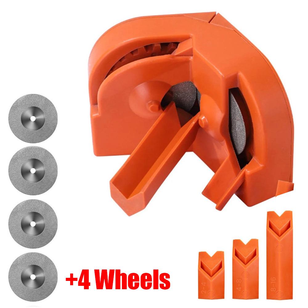 Точилка для сверл Многоцелевая точилка для шлифовки сверл, Портативный шлифовальный инструмент для сверл, Питание от электродрелей