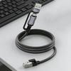 Кабель USB Type-C на Ethernet 1,8 м, напрямую подключаемый, USB Type-C на RJ45, совместимый с ноутбуком, настольным ПК, Switch, Windows