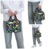 Abstract Stained Glass Tree Insulated Lunch Bag for Kids School Cooler Thermal Food Box Tote Portable Lunch Boxes Container
