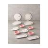 Somnia Ceramic Breakfast Set 14 Pieces For 6 People Green-pink